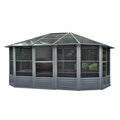 Gazebo Penguin Florence Solarium 12x15 Polycarbonate Roof 41215-32